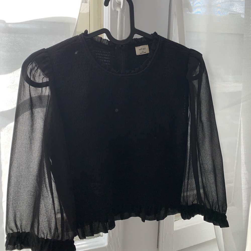 Aritzia Wilfred Tempest Blouse